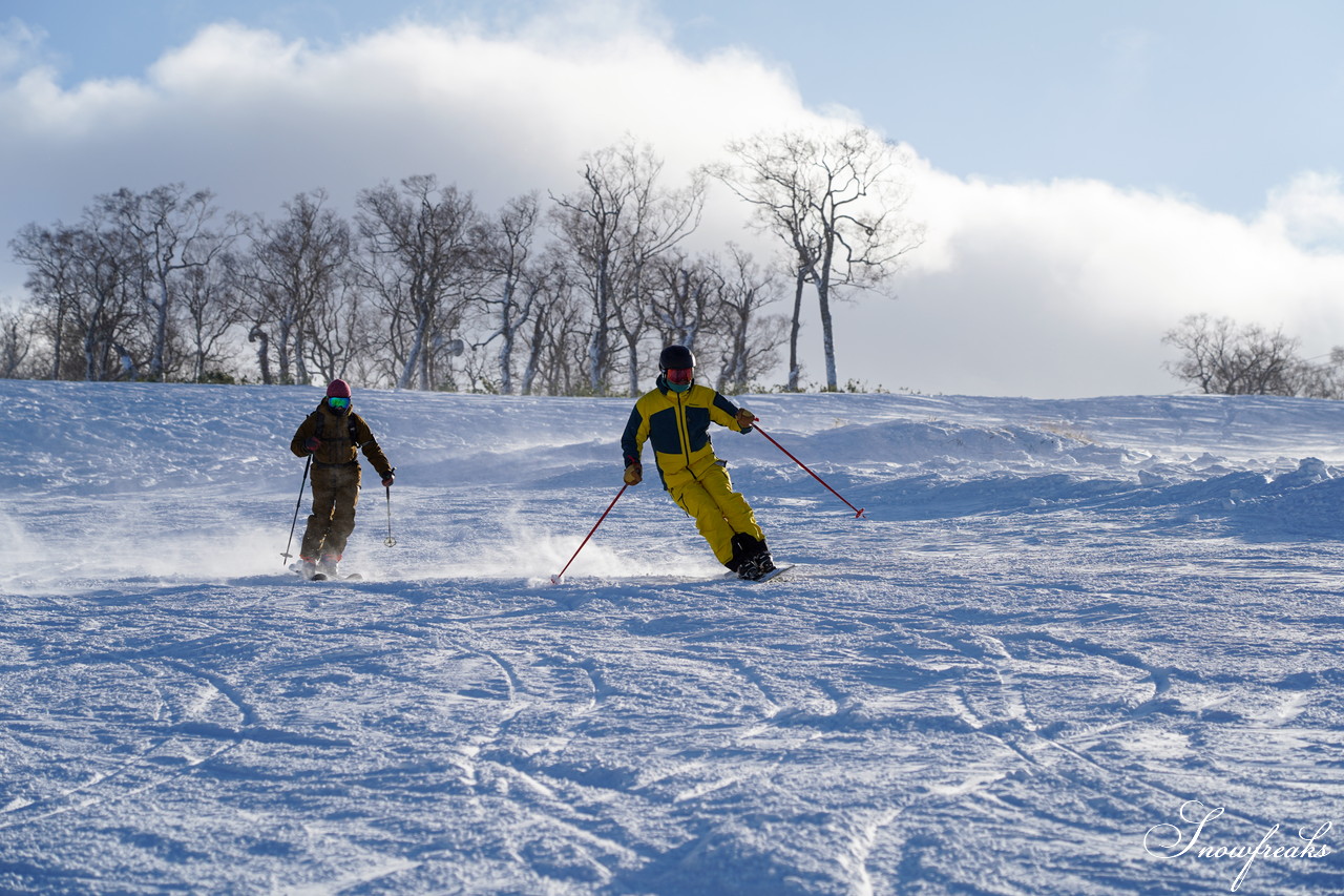 天然雪100％！本日、中山峠スキー場がゲレンデオープン♪ 2019-2020 北海道スキー＆スノーボードシーズンの開幕です(*^^)v